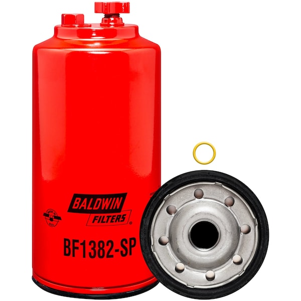 Baldwin Filters Fuel Filter, 9-3/8 x 4-1/4 x 9-3/8 In BF1382-SP - main